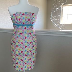 Lilly Pulitzer Strapless dress size 4